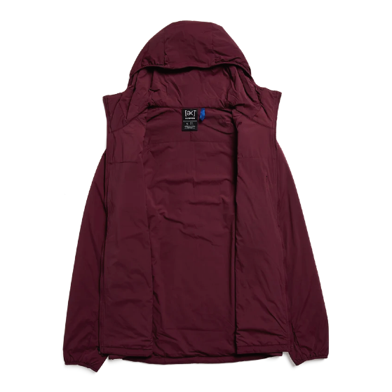 BURTON ウェア バートン  Men's [ak] Helium Hooded Stretch Insulated Jacket Rum Raisin 2206913FAK 26-27 スノーボードウェア 日本正規品