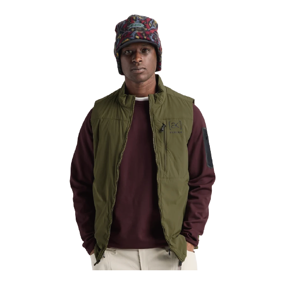 BURTON ウェア バートン  Men's [ak] Helium Stretch Insulated Vest Dried Moss 2206312E7N 26-27 スノーボードウェア 日本正規品