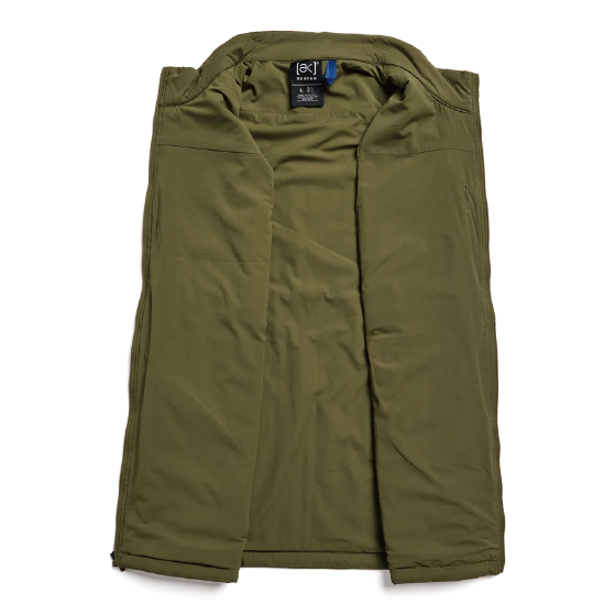 BURTON ウェア バートン  Men's [ak] Helium Stretch Insulated Vest Dried Moss 2206312E7N 26-27 スノーボードウェア 日本正規品