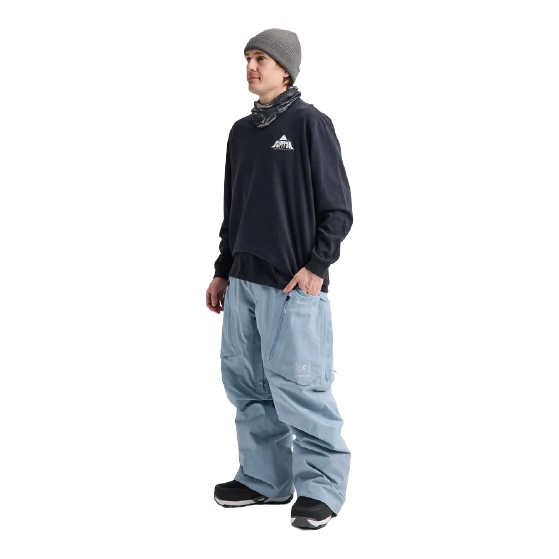 BURTON ウェア バートン  Men's [ak] Swash Insulated GORE-TEX 2L Pants Airstream Blue 3075910EVM 26-27 スノーボードウェア 日本正規品