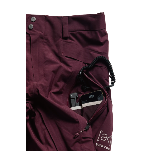 BURTON ウェア バートン  Men's [ak] Swash Insulated GORE-TEX 2L Pants Rum Raisin 3075910FAK 26-27 スノーボードウェア 日本正規品