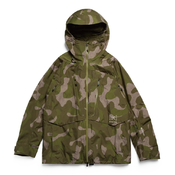 BURTON ウェア バートン  Men's [ak] Swash Synthetic Insulated GORE-TEX 2L Jacket Keel Camo 3075710E9S 26-27 スノーボードウェア 日本正規品