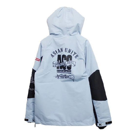 スノーボード ウェア エーシーシー ACC ANORAK JKT MOVERZ BLU.GRAY 25-26 送料無料 日本正規品
