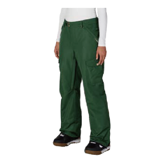 686 ウェア ロクハチロク WOMENS AURA™ INSULATED CARGO PANT MOSS GREEN M5WN434 26-27 スノーボードウェア 日本正規品