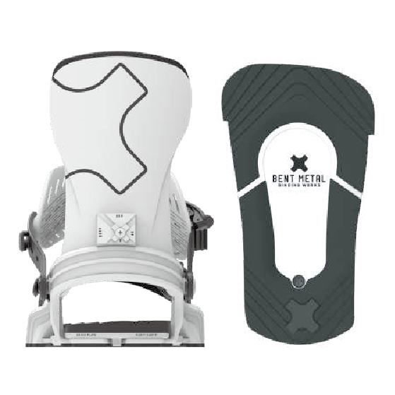 BENT METAL ビンディング  AXTION WHITE 26-27 バインディング 日本正規品