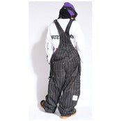 スノーボード ウェア プランビー PLAN B WORKER BIB PANTS  STRIPE 送料無料 日本正規品 予約商品 店頭受け取り可能