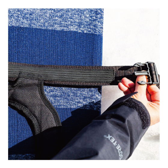 EBS エビス  BACK BELT BLACK 4600306 26-27 日本正規品