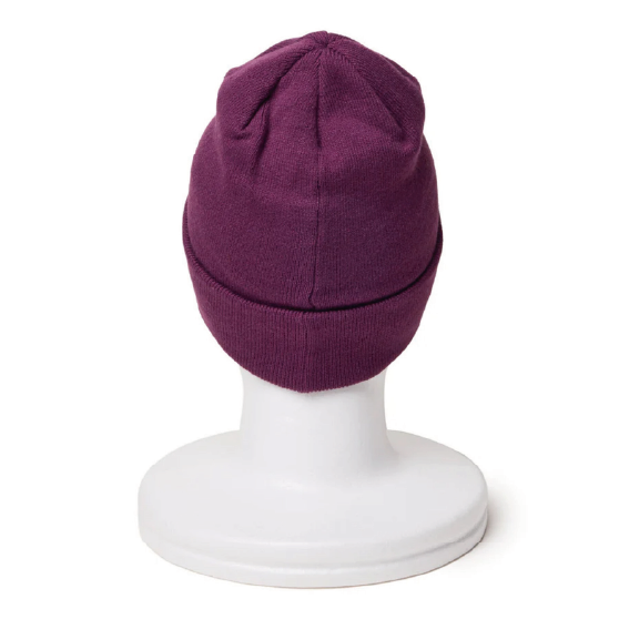 NEWERA ニューエラ [newera] BASIC CUFF KNIT PLUM 23-24 スノーボード ビーニー -
