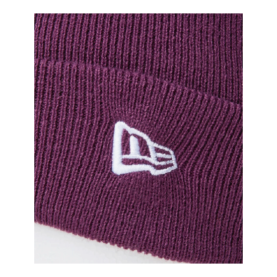NEWERA ニューエラ [newera] BASIC CUFF KNIT PLUM 23-24 スノーボード ビーニー -