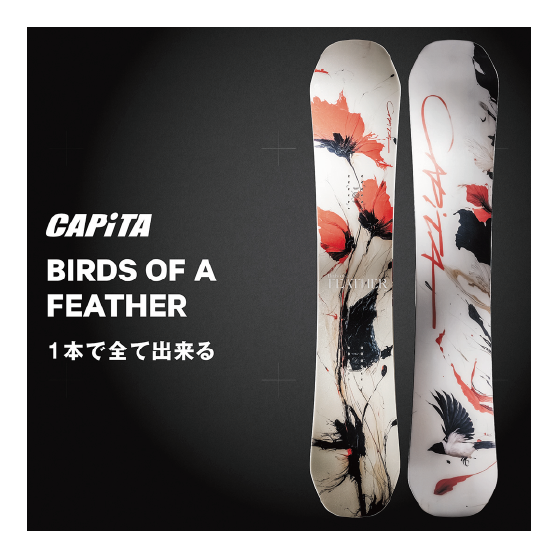 CAPITA スノーボード キャピタ BIRDS OF A FEATHER 26-27 板 日本正規品