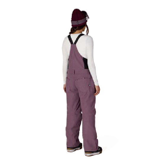 686 ウェア ロクハチロク WOMENS BLACK MAGIC? INSULATED BIB BLACK PLUM GRID CORDUROY M5WN426 26-27 スノーボードウェア 日本正規品