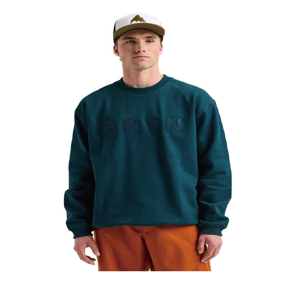 BURTON バートン  Men's BRTN Crew Sweatshirt Atlantic Teal 137171FE9K 26-27 日本正規品
