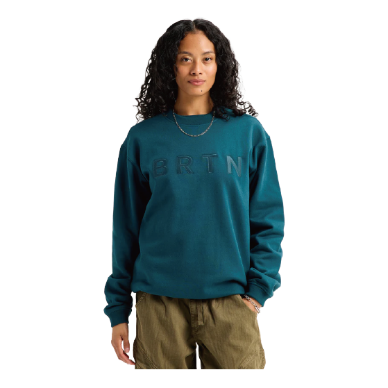 BURTON バートン  Men's BRTN Crew Sweatshirt Atlantic Teal 137171FE9K 26-27 日本正規品