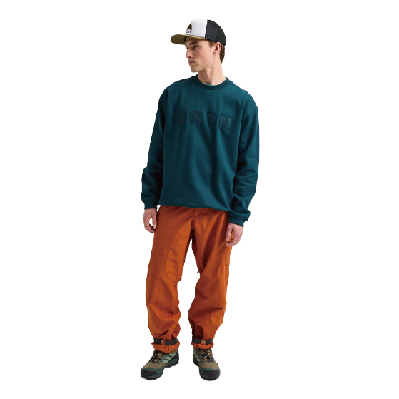 BURTON バートン  Men's BRTN Crew Sweatshirt Atlantic Teal 137171FE9K 26-27 日本正規品