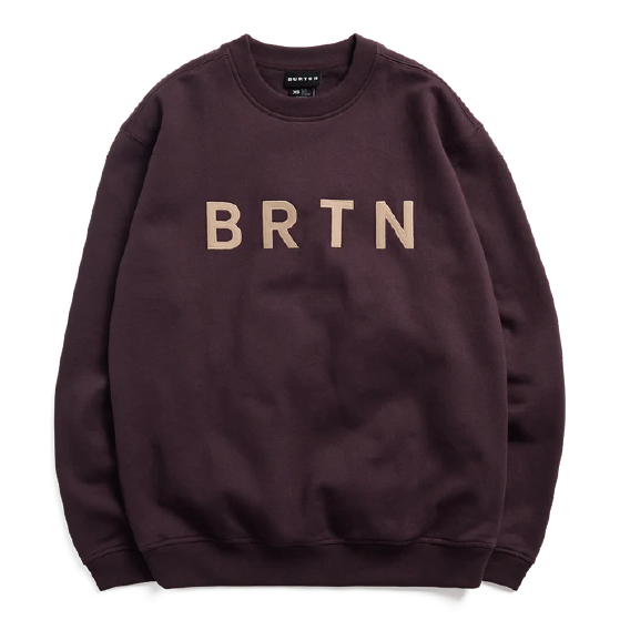 BURTON バートン  Men's BRTN Crew Sweatshirt Bear Hug Brown 137171FE5C 26-27 日本正規品