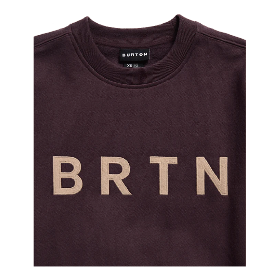 BURTON バートン  Men's BRTN Crew Sweatshirt Bear Hug Brown 137171FE5C 26-27 日本正規品