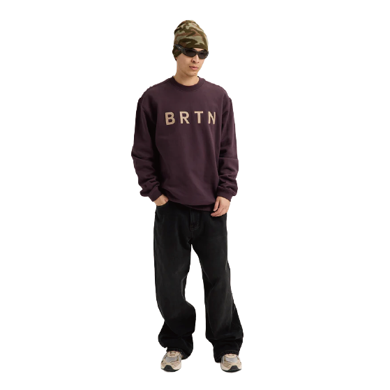BURTON バートン  Men's BRTN Crew Sweatshirt Bear Hug Brown 137171FE5C 26-27 日本正規品