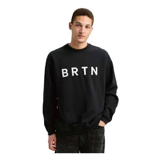 BURTON バートン  Men's BRTN Crew Sweatshirt True Black 137171FA04 26-27 日本正規品
