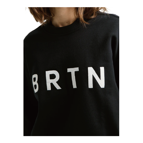 BURTON バートン  Men's BRTN Crew Sweatshirt True Black 137171FA04 26-27 日本正規品