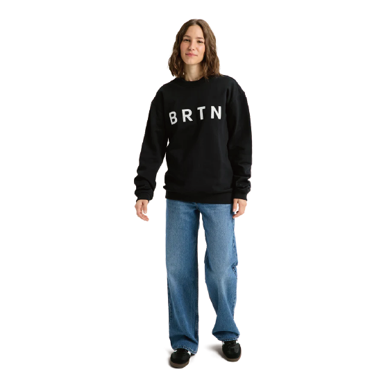 BURTON バートン  Men's BRTN Crew Sweatshirt True Black 137171FA04 26-27 日本正規品