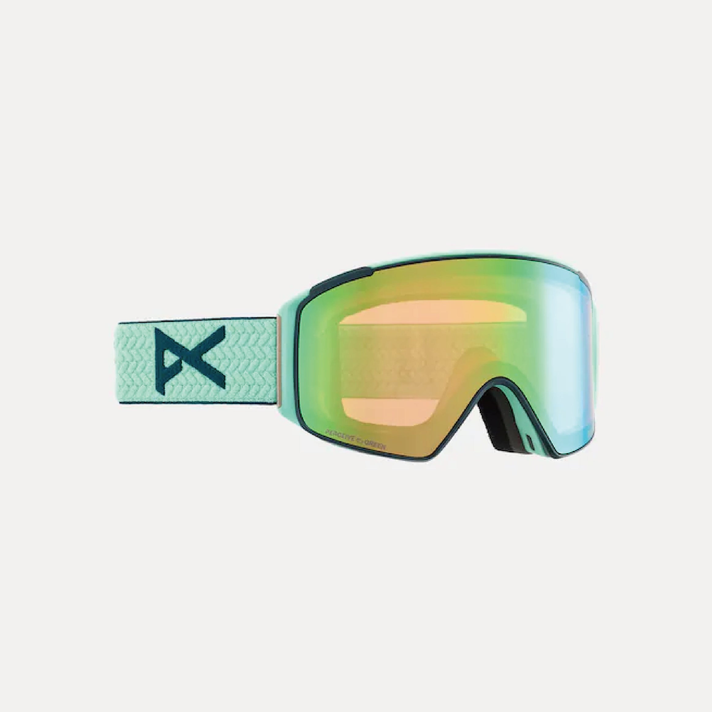 スノーボード ゴーグル ANON M4S CYLINDRICAL LOW BRIDGE Powder Mint/Perceive Variable Green 24-25  送料無料