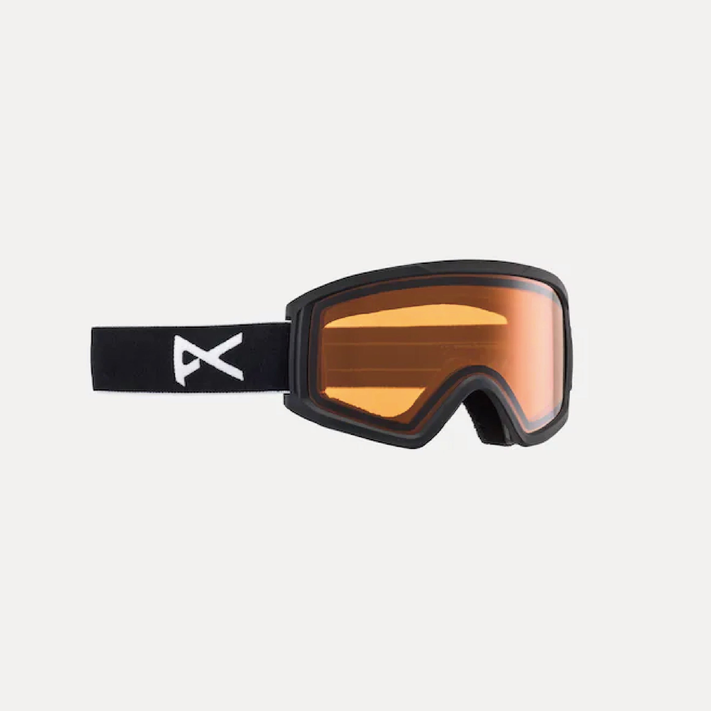スノーボード ゴーグル ANON TRACKER 2.0 LOW BRIDGE Black/Amber 24-25  送料無料