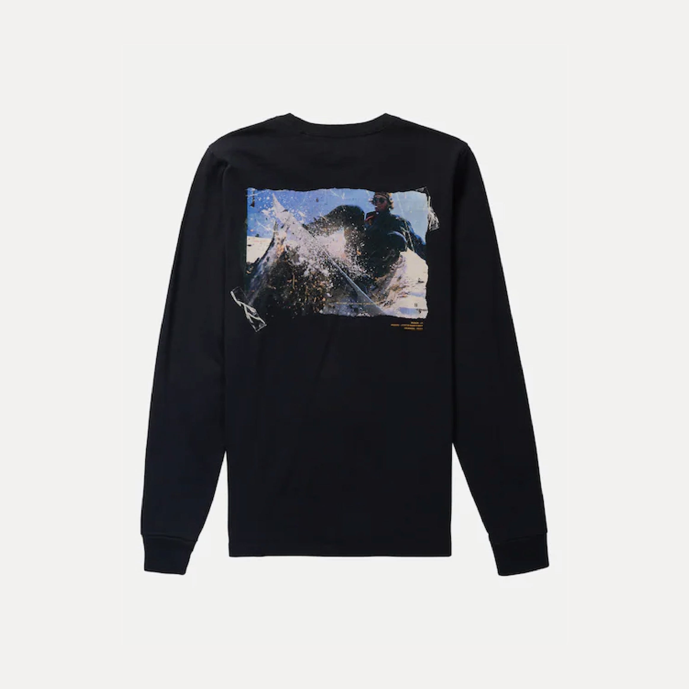 スノーボード ウェア バートン BURTON Heavyweight Photo Long Sleeve T-Shirt True Black 25-26 送料無料 日本正規品 予約商品 店頭受け取り可能