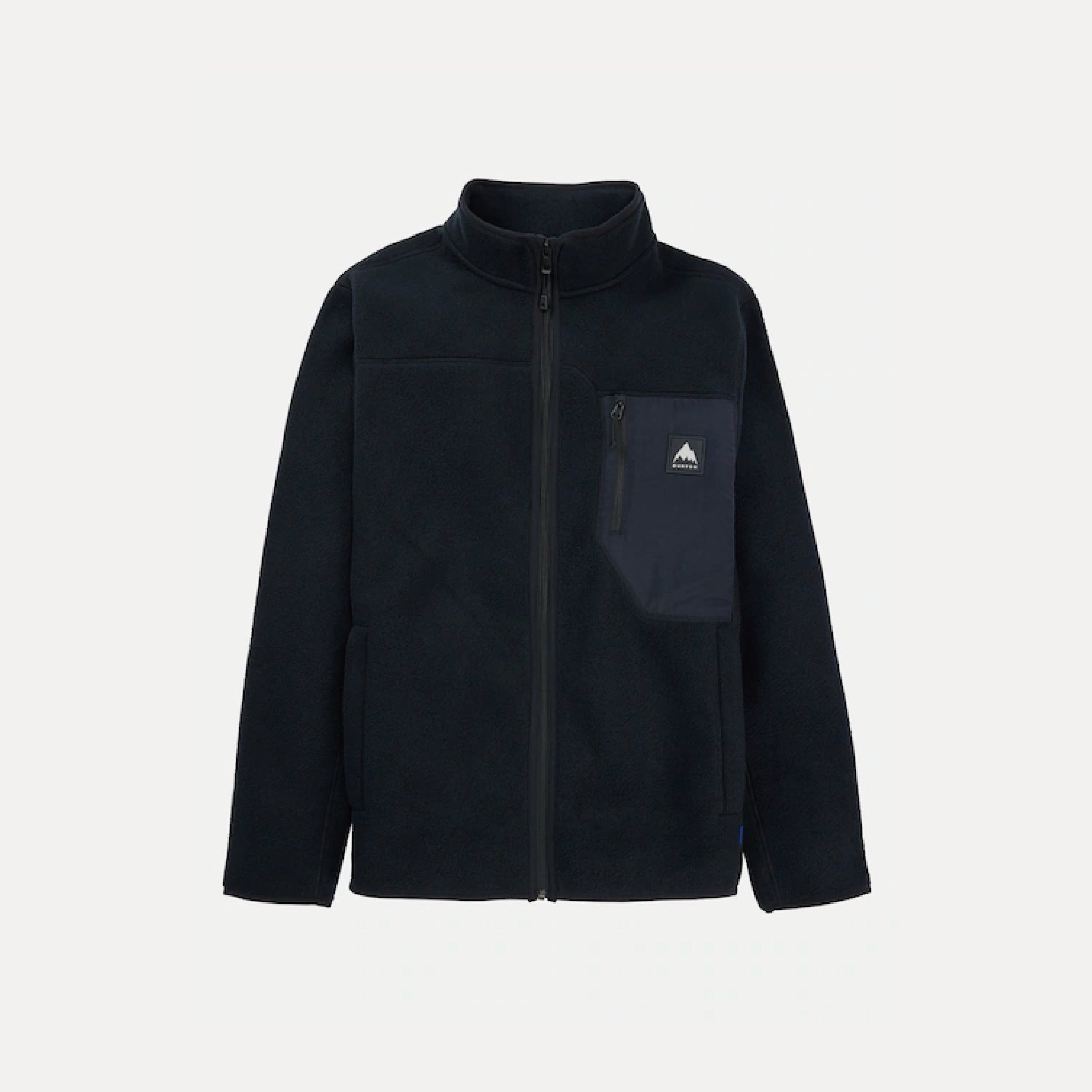 スノーボード ウェア バートン BURTON Cinder Full-Zip Fleece True Black 25-26 送料無料 日本正規品 予約商品 店頭受け取り可能