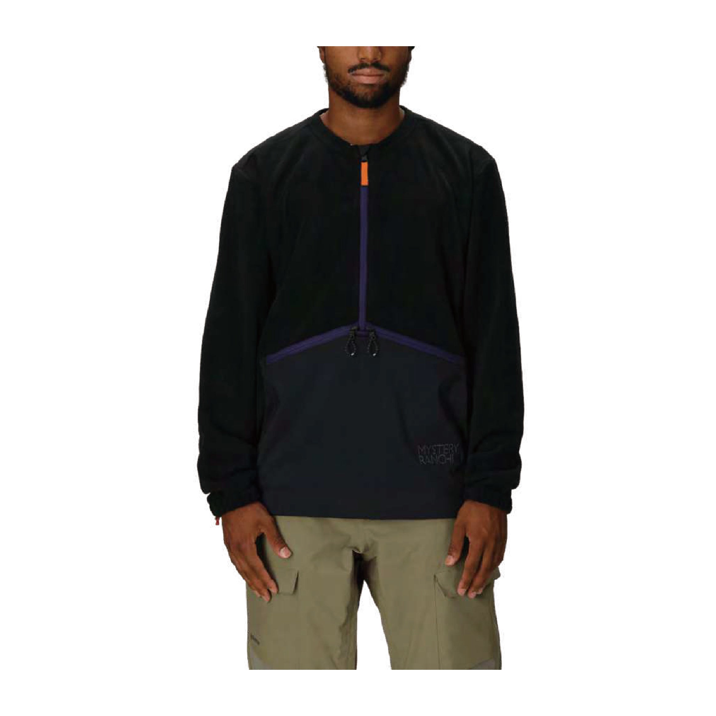 25-26 686 MENS 686 MYSTERY RANCH QI FLEECE MYSTERY RANCH BLACK 25-26 送料無料 予約商品 店頭受け取り可能