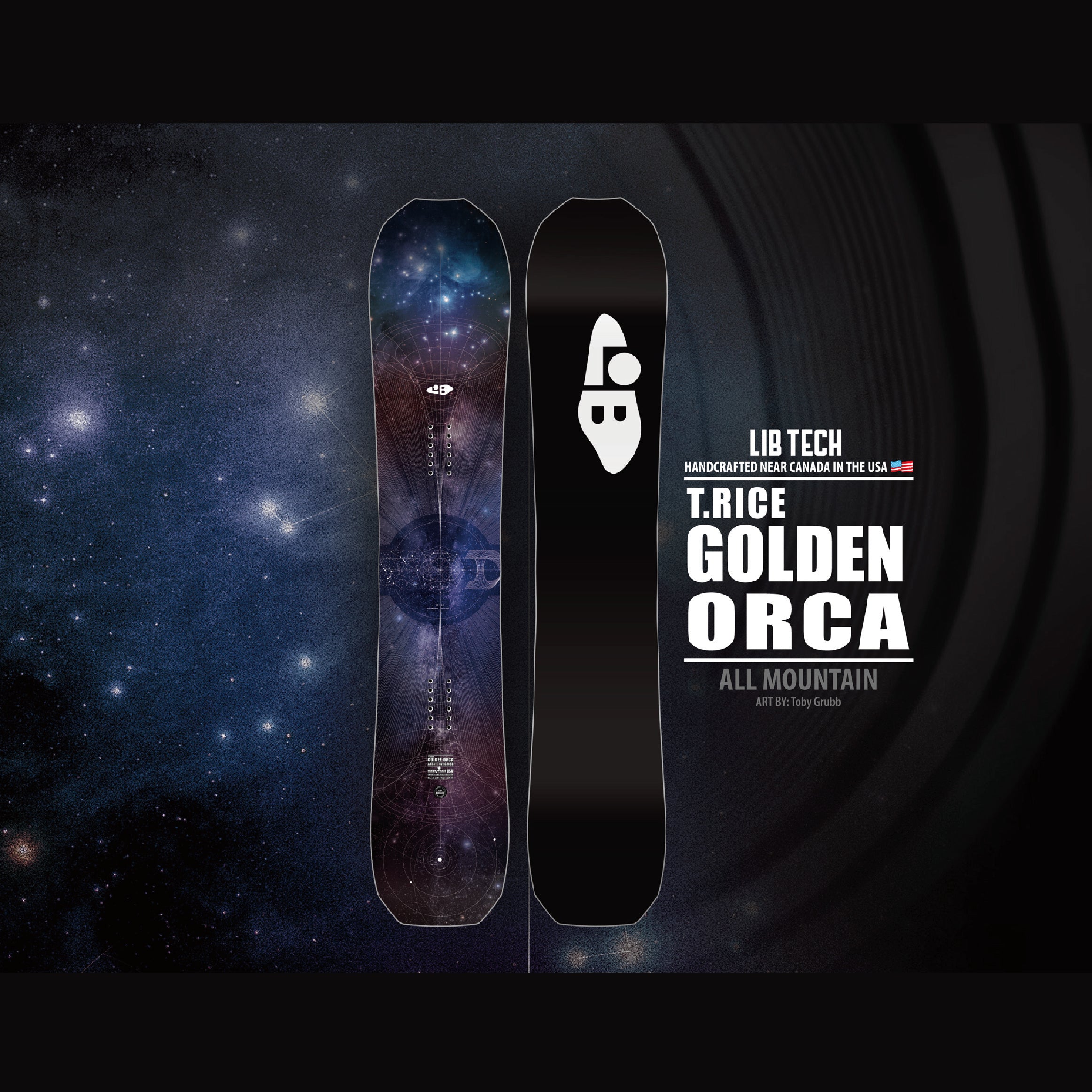 LIBTECH リブテック T.RICE GOLDEN ORCA 25-26 スノーボード ボード