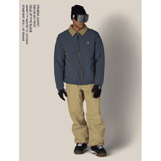 686 ウェア ロクハチロク MENS 686 CAMBER INSULATED JACKET DARK EARTH RIPSTOP M6WNJKT137 26-27 スノーボードウェア 日本正規品