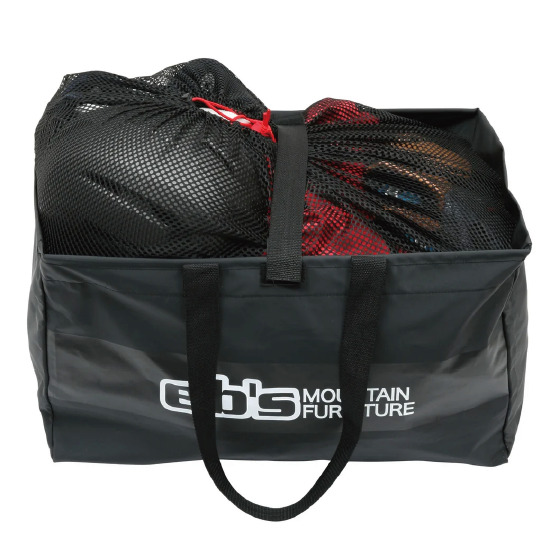 EBS エビス  CARGO BAG BLACK PVC 4600354 26-27 日本正規品