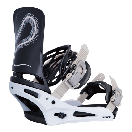 BURTON ビンディング バートン  Men's Cartel Re:Flex Skeleton Snake 1053917FB3 26-27 バインディング 日本正規品