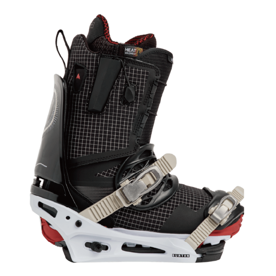 BURTON ビンディング バートン  Men's Cartel Re:Flex Skeleton Snake 1053917FB3 26-27 バインディング 日本正規品
