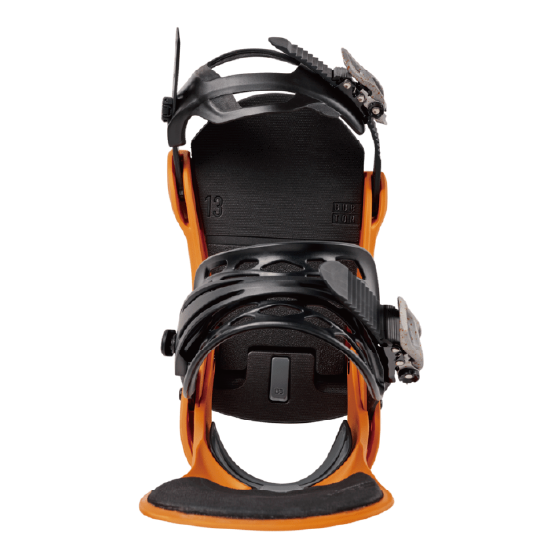 BURTON ビンディング バートン  Men's Cartel X Re:Flex Goldfish Orange 2223010E7B 26-27 バインディング 日本正規品