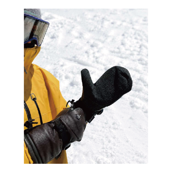 EBS グローブ エビス CARVING MITT STRONG NII BLACK 4600008 26-27 スノーボードグローブ 日本正規品