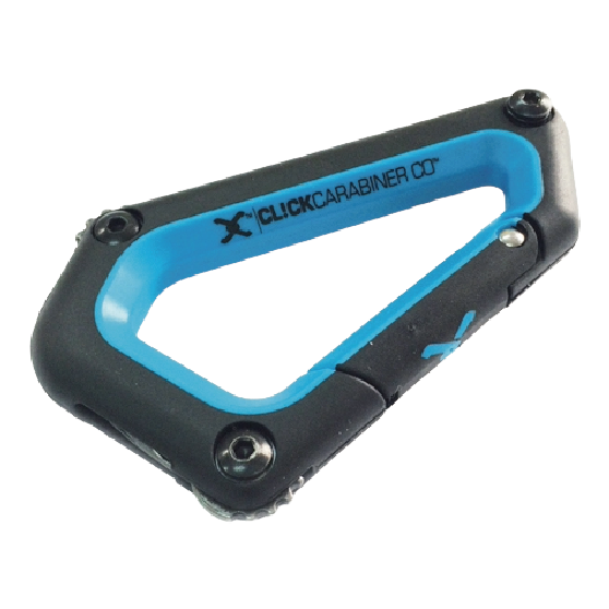CLICK クリック [click] SNOWBOARD CARABINER  スノーボード アクセサリー Blue
