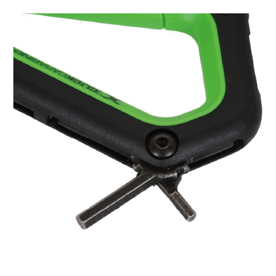 CLICK クリック [click] SNOWBOARD CARABINER  スノーボード アクセサリー Grey