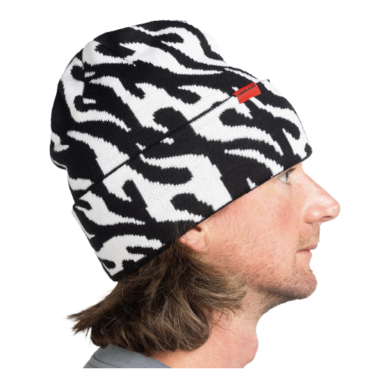 CORDUROY コ-デュロイ [corduroy] TRIBAL FLAMES 24-25 スノーボード ビーニー Black