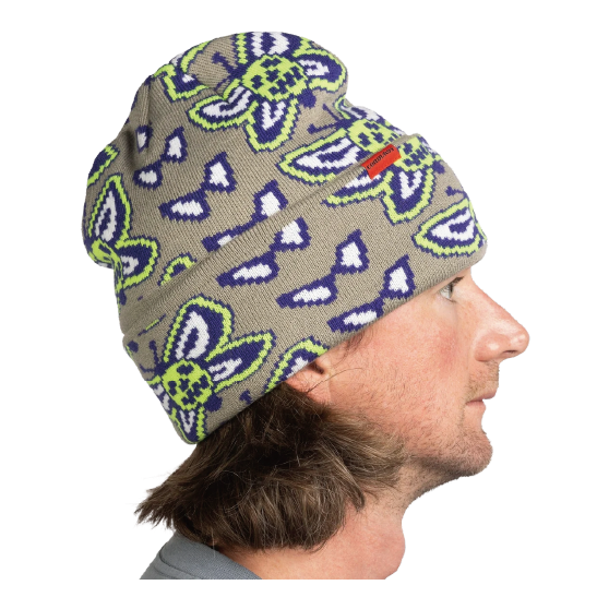 CORDUROY コ-デュロイ [corduroy] SKULLFLY 24-25 スノーボード ビーニー Stone Gray