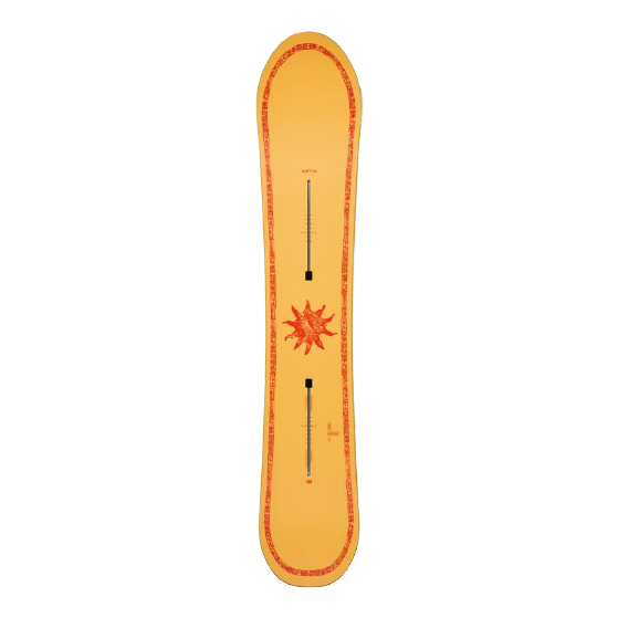 BURTON スノーボード バートン Counterbalance Camber SUN GLOW 3028810K48 26-27 板 日本正規品