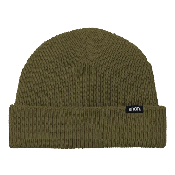 ANON アノン  Cuff Beanie Dried Moss 26-27 日本正規品