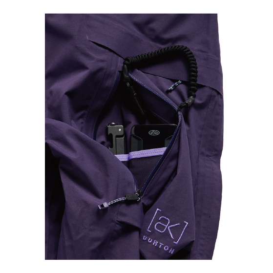 BURTON ウェア バートン  Men's [ak] Cyclic GORE-TEX 2L Bib Pants Nightshade Purple 3076510E7Z 26-27 スノーボードウェア 日本正規品