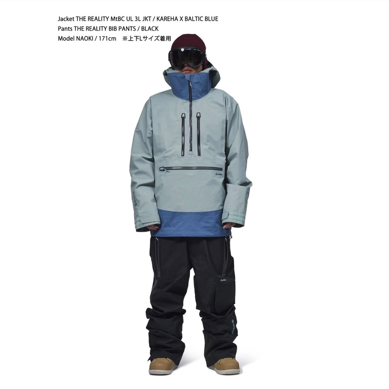 スノーボード rew REALITY BIB PANTS [ GORE-TEX 3L ] スノーボード ウェア アールイーダブリュー REW REALITY BIB