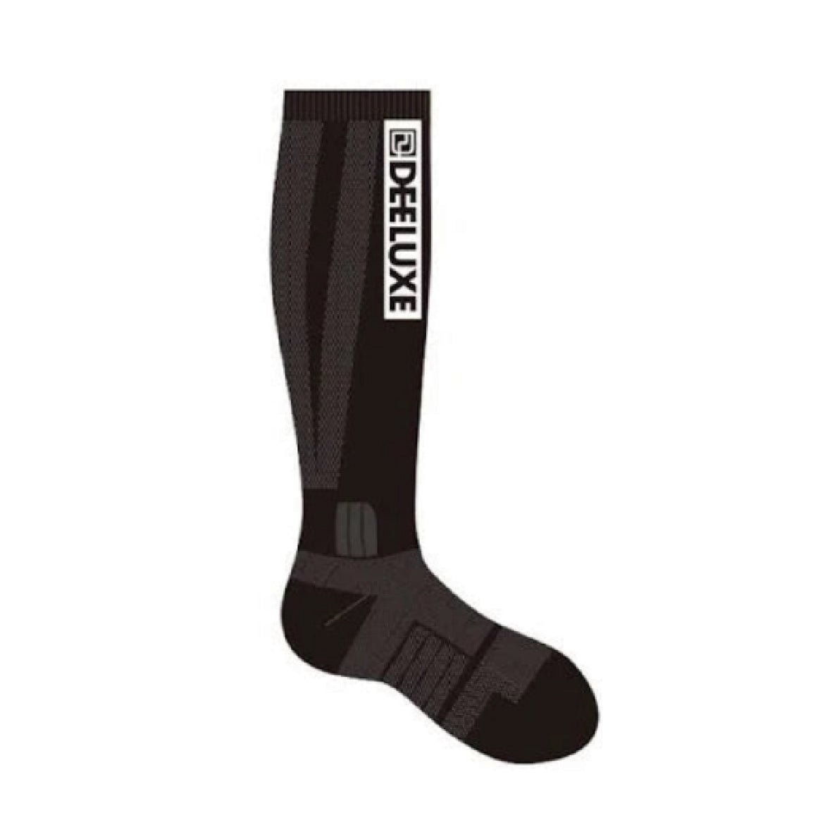DEELUXE ディーラックス THERMO SOCKS EVO + 25-26 スノーボード アクセサリー BLACK