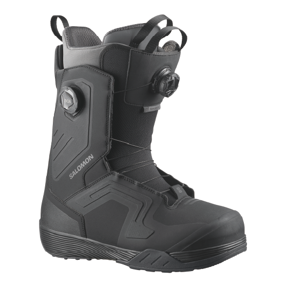 SALOMON ブーツ  DIALOGUE DUAL BOA WIDE Black/Black/Asphalt L45448100 26-27 スノーボードブーツ 日本正規品