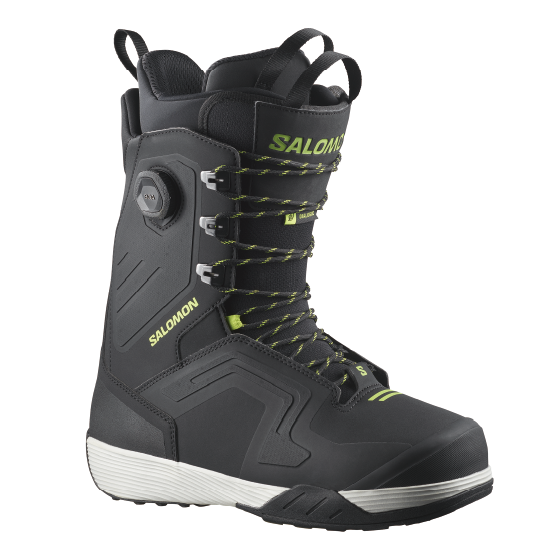 SALOMON ブーツ  DIALOGUE LACE SJ BOA Black/Lunar Rock/Acid Lime L49278600 26-27 スノーボードブーツ 日本正規品