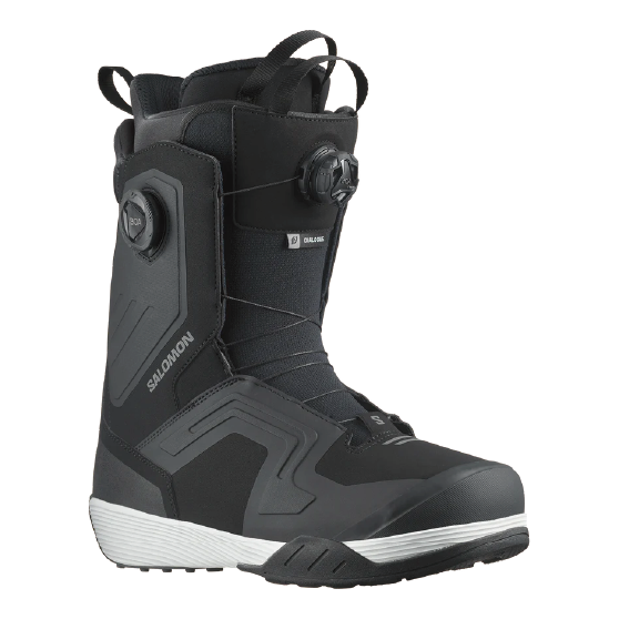 スノーボード ブーツ サロモン SALOMON DIALOGUE DUAL BOA WIDE BLACK / BLACK / WHITE 25-26 送料無料 日本正規品