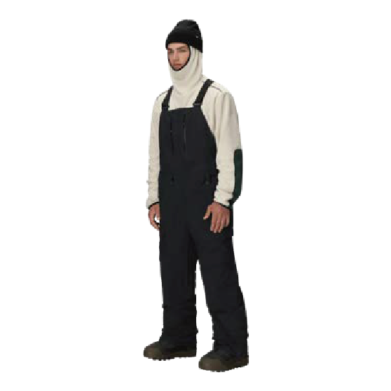 686 ウェア ロクハチロク MENS GORE-TEX DISPATCH™ SHELL BIB BLACK M5WN245 26-27 スノーボードウェア 日本正規品