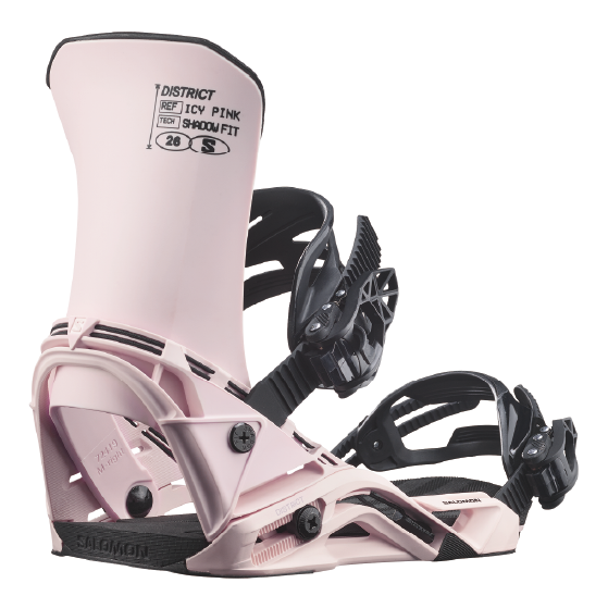 SALOMON ビンディング  DISTRICT Icy Pink L49290000 26-27 バインディング 日本正規品